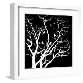 White Tree-Irena Orlov-Framed Art Print