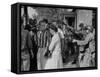 White Trouble-Makers Being Apprhended by Federal Troops During Integration of Schools-Ed Clark-Framed Stretched Canvas