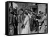 White Trouble-Makers Being Apprhended by Federal Troops During Integration of Schools-Ed Clark-Framed Stretched Canvas