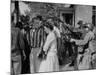 White Trouble-Makers Being Apprhended by Federal Troops During Integration of Schools-Ed Clark-Mounted Photographic Print