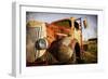 White Truck, Driver's Side-Jessica Rogers-Framed Giclee Print