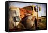 White Truck, Driver's Side-Jessica Rogers-Framed Stretched Canvas