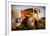 White Truck, Driver's Side-Jessica Rogers-Framed Giclee Print