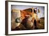 White Truck, Driver's Side-Jessica Rogers-Framed Giclee Print