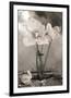 White Tulip Celebration II-Richard Sutton-Framed Premium Giclee Print