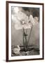 White Tulip Celebration II-Richard Sutton-Framed Premium Giclee Print