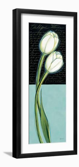 White Tulip-Chantal Godbout-Framed Art Print