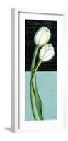 White Tulip-Chantal Godbout-Framed Art Print