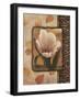 White Tulip-TC Chiu-Framed Art Print