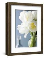 White Tulips Bouquet-Christine Zalewski-Framed Premium Giclee Print