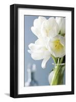 White Tulips Bouquet-Christine Zalewski-Framed Art Print