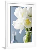White Tulips Bouquet-Christine Zalewski-Framed Art Print