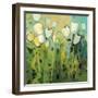 White Tulips I-Jennifer Harwood-Framed Art Print