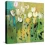 White tulips II-Jennifer Harwood-Stretched Canvas