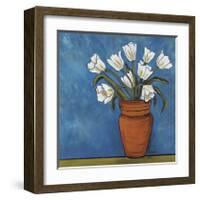 White Tulips-Ann Parr-Framed Giclee Print