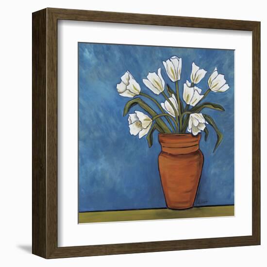 White Tulips-Ann Parr-Framed Giclee Print