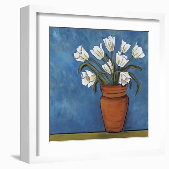 White Tulips-Ann Parr-Framed Giclee Print