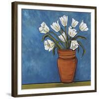 White Tulips-Ann Parr-Framed Giclee Print