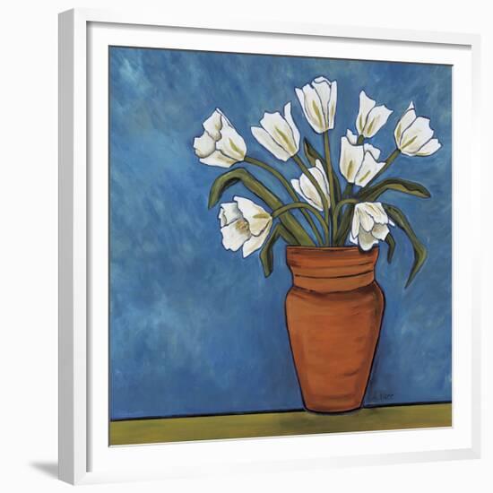 White Tulips-Ann Parr-Framed Giclee Print