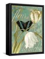 White Tulips-Color Bakery-Framed Stretched Canvas