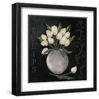 White Tulips-Jade Reynolds-Framed Art Print