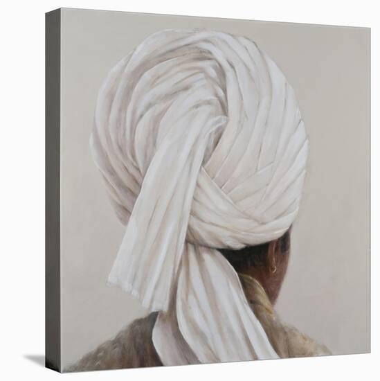 White Turban, 2014-Lincoln Seligman-Stretched Canvas