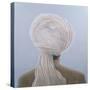 White Turban-Lincoln Seligman-Stretched Canvas