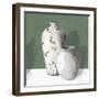 White Vases-Isabelle Z-Framed Art Print