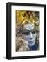 White Venetian mask feathers, Venice, Italy. Used since 1200's for Carnival-William Perry-Framed Photographic Print