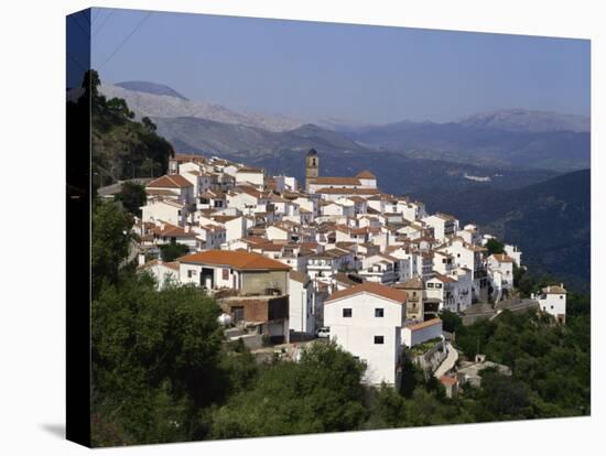 White Village of Algatocin, Andalucia, Spain, Europe-Short Michael-Stretched Canvas