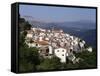 White Village of Algatocin, Andalucia, Spain, Europe-Short Michael-Framed Stretched Canvas