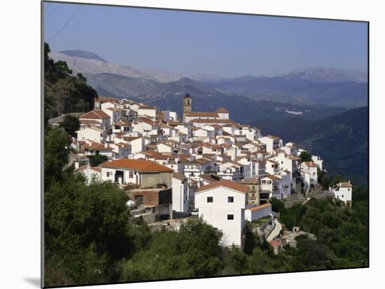 White Village of Algatocin, Andalucia, Spain, Europe-Short Michael-Mounted Photographic Print