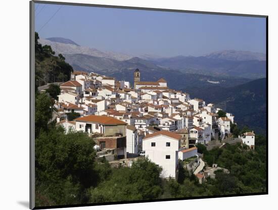 White Village of Algatocin, Andalucia, Spain, Europe-Short Michael-Mounted Photographic Print