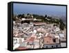 White Village of Mijas Near Torremolinos, Andalusia, Spain, Europe-Hans Peter Merten-Framed Stretched Canvas