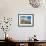 White washed houses lining a winding street, Frigiliana white village, Malaga Province, Andaluci...-Panoramic Images-Framed Photographic Print displayed on a wall