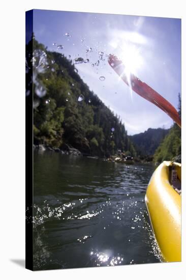 White Water Rafting Along the Wild and Scenic Rogue River in Southern Oregon-Justin Bailie-Stretched Canvas