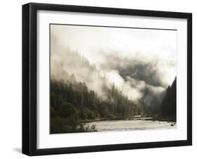 White Water Rafting Along the Wild and Scenic Rogue River in Southern Oregon.-Justin Bailie-Framed Photographic Print