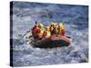 White Water Rafting, Queenstown, South Island, New Zealand-D H Webster-Stretched Canvas