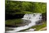 White Waterfall Photo Print Poster-null-Mounted Poster