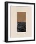 White Wave Art No.1-Elena Ristova-Framed Giclee Print