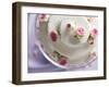 White Wedding Cake (From Above)-Kai Stiepel-Framed Photographic Print