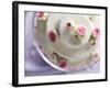 White Wedding Cake (From Above)-Kai Stiepel-Framed Photographic Print