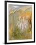 White Whisteria, 2001-Jane Deakin-Framed Giclee Print