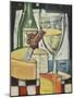 White Wine and Cheese-Tim Nyberg-Mounted Giclee Print