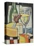 White Wine and Cheese-Tim Nyberg-Stretched Canvas