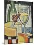 White Wine and Cheese-Tim Nyberg-Mounted Giclee Print