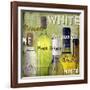 White Wine Bottles-Karen Williams-Framed Giclee Print