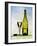 White Wine Glass, Half-Full White Wine Bottle and Corkscrew-Peter Howard Smith-Framed Photographic Print