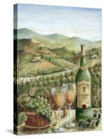 White wine lovers-Marilyn Dunlap-Stretched Canvas