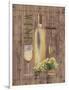 White Wine on Reclaimed Wood-Anastasia Ricci-Framed Art Print